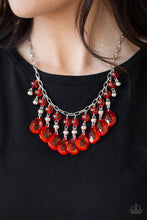 Load image into Gallery viewer, Beauty School Drop Out - Red Necklace
