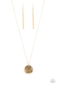 All You Need Is Trust - Gold Necklace