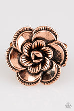 Load image into Gallery viewer, FLOWERBED and Breakfast - Copper Ring
