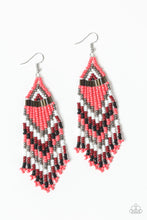 Load image into Gallery viewer, Colors Of The Wind - Orange Earrings
