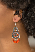 Load image into Gallery viewer, Courageously Congo - Orange Earring
