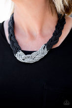 Load image into Gallery viewer, Brazilian Brilliance - Black Necklace
