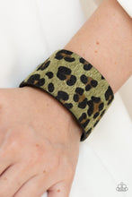 Load image into Gallery viewer, Cheetah Cabana - Green Urban Bracelet
