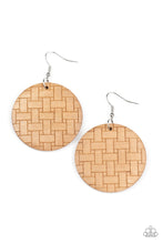 Load image into Gallery viewer, Natural Novelty - Brown Earring
