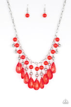 Load image into Gallery viewer, Beauty School Drop Out - Red Necklace
