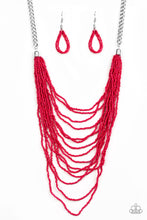 Load image into Gallery viewer, Bora Bombora - Red Necklace
