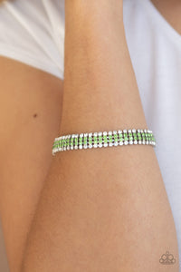 Color Me Couture - Green Bracelet