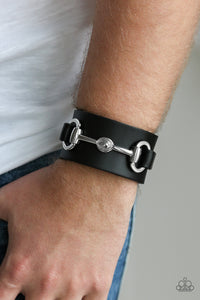 Biker Band - Black Urban Bracelet