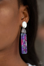 Load image into Gallery viewer, HAUTE On Their Heels - Purple Post Earring
