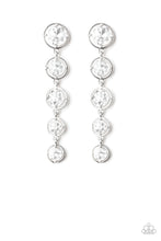 Load image into Gallery viewer, Drippin’ In Starlight - White Post Earrings
