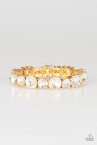 Born To Bedazzle - Gold Bracelet