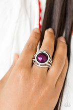 Load image into Gallery viewer, Pampered In Pearls - Purple Ring
