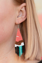 Load image into Gallery viewer, Summer Heat - Orange Earrings
