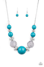 Load image into Gallery viewer, Daytime Drama - Blue Necklace
